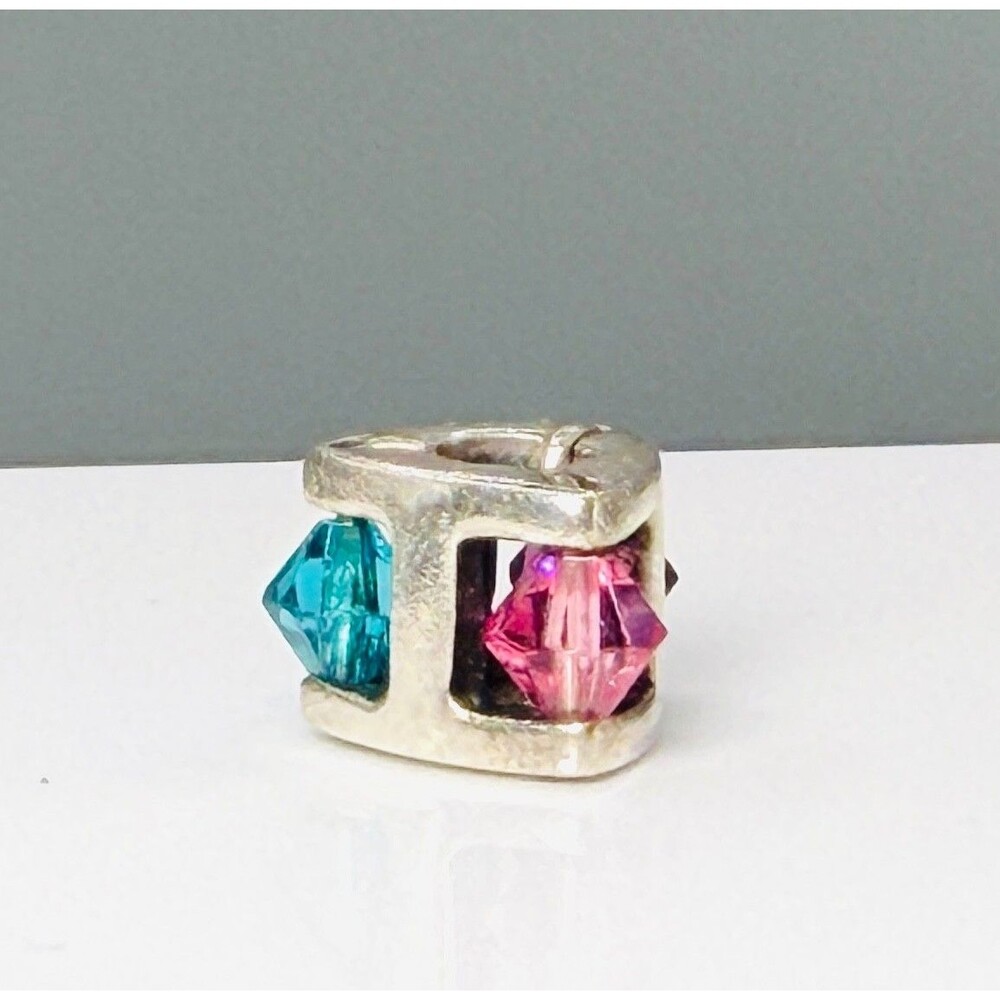 Trollbeads LAA Winter Jewel Silver 925 & Swarovski Crystal Small Retired